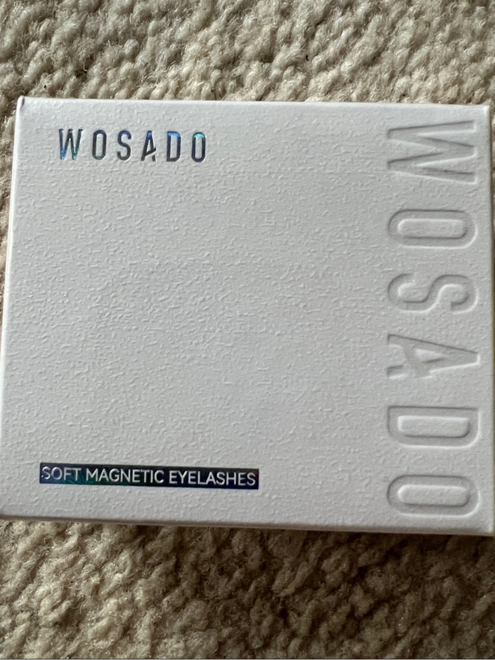 Wosado Soft Magnetic Eyelashes - Silky Black New Sealed Box